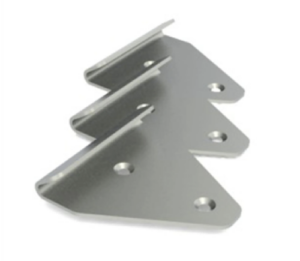 Mounting Brackets for Hanging Lid on Wall or Cabinet - 3 Pc with Hardware and Instructions