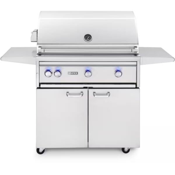 Lynx Professional 36-Inch Natural Gas Grill With One Infrared Trident Burner And Rotisserie
