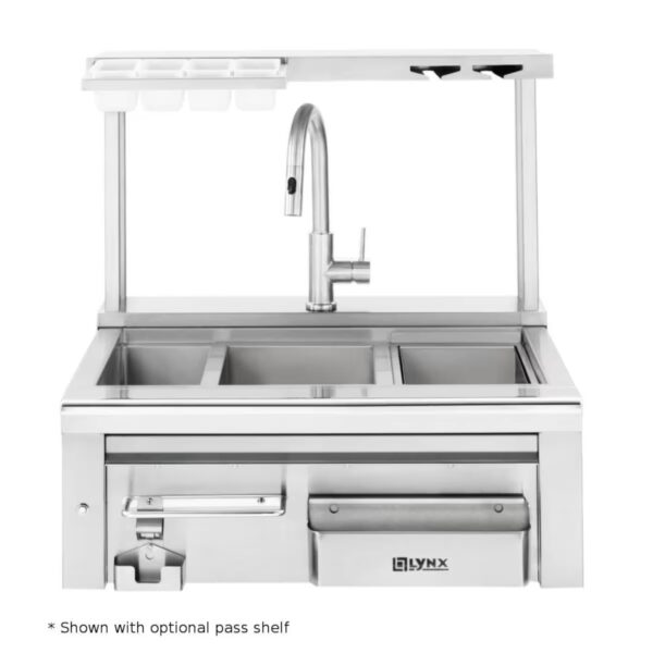 Lynx 30-Inch Built-In Cocktail Station With Sink & Ice Bin Cooler - Image 3