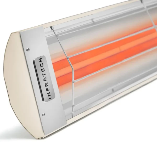 Infratech CD-Series 48 Inch 5200W Dual Element Electric Patio Heater - 240V - Almond
