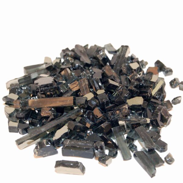 Peterson Real Fyre Black Reflective Fire Glass- 40 Lbs