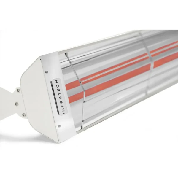 Infratech WD-Series 39-Inch 4000W Dual Element Electric Infrared Patio Heater - 277V - White