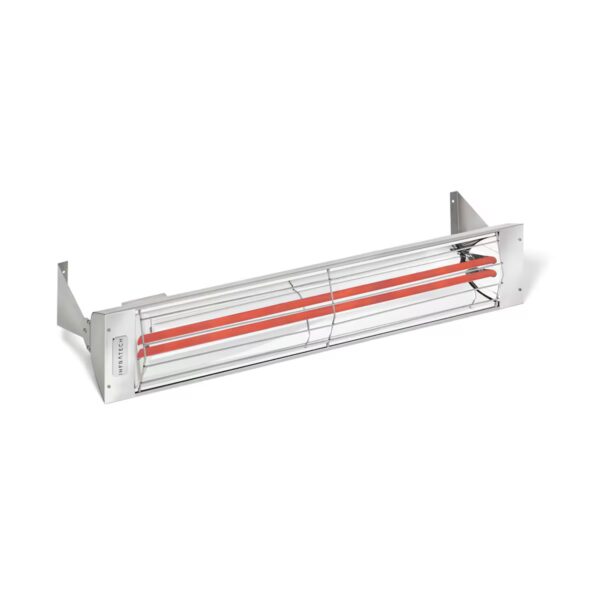 Infratech WD-Series 39-Inch 4000W Dual Element Electric Infrared Patio Heater - 208V - Stainless Steel